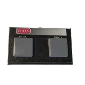 Rolls RP8 Dual Momentary Contact Footswitch